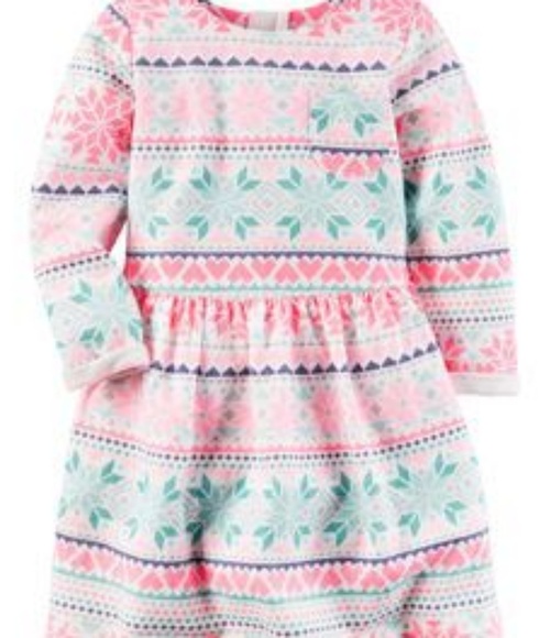 2/$20!!! Carter's Fair Isle Winter Dress☆Adorable☆2T - Picture 1 of 3